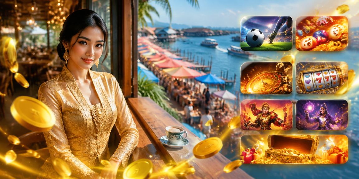 Pengguna Malaysia mengakses permainan meja dalam suasana santai tempatan