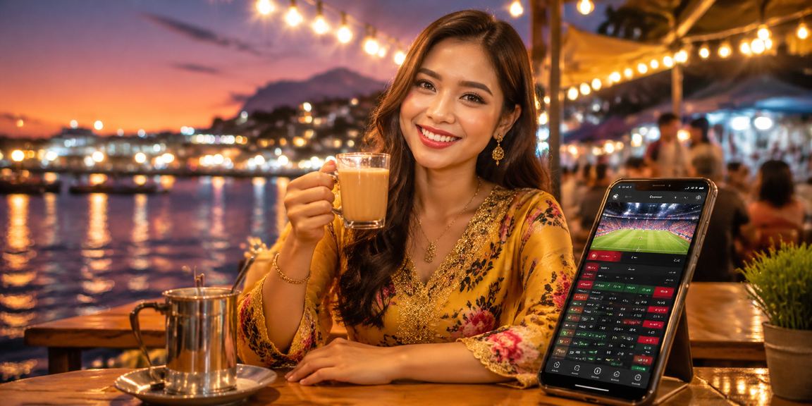 Pemain Malaysia mengakses pertaruhan badminton dan sukan melalui platform playtech di telefon mudah alih