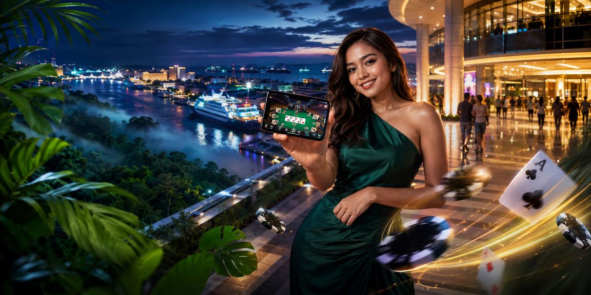 Pemain menikmati permainan poker meja di platform playtech Malaysia